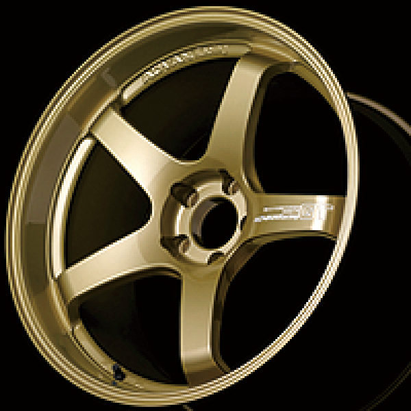 Advan GT Premium Version 18x9.0 +46 5-130 Racing Gold Metallic Wheel