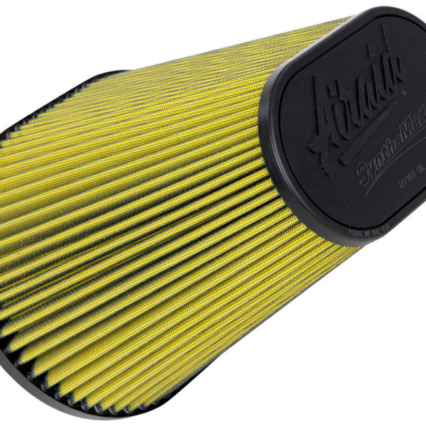 Airaid Universal Air Filter - Cone 6in FLG x 10-3/4x7-3/4in B x 4in T x 9in H - Synthaflow