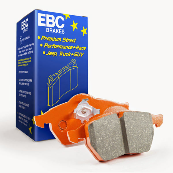 EBC 09-12 Porsche 911 (997) (Cast Iron Rotor only) 3.6 Carrera 2 Orangestuff Rear Brake Pads