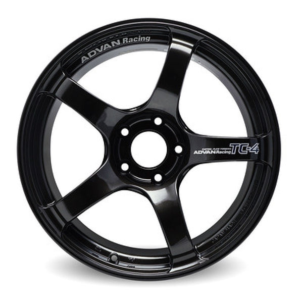 Advan TC4 16x8.0 +35 5-114.3 Black Gunmetallic Wheel (No Ring)