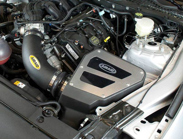 Airaid 2015 Ford Mustang 3.7L V6 Intake System (Dry / Black Media)