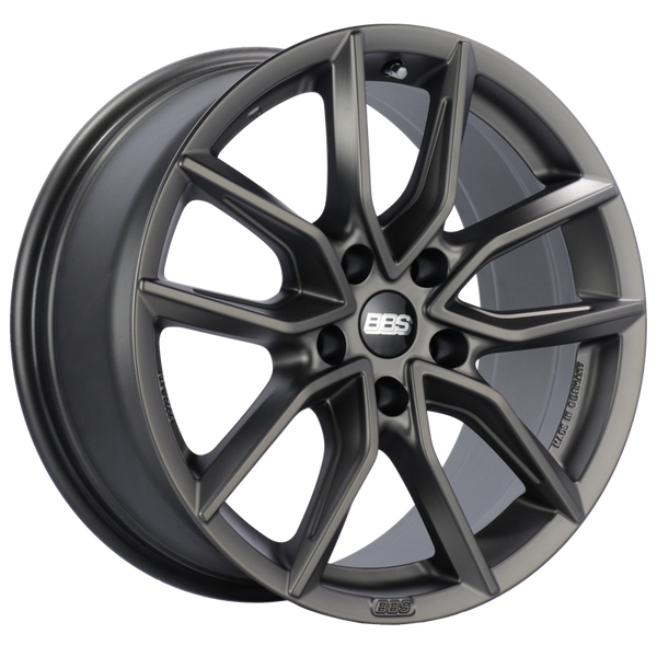 BBS XA 18x8.5 5x112 ET35 Satin Platinum Wheel -82mm PFS/Clip Required