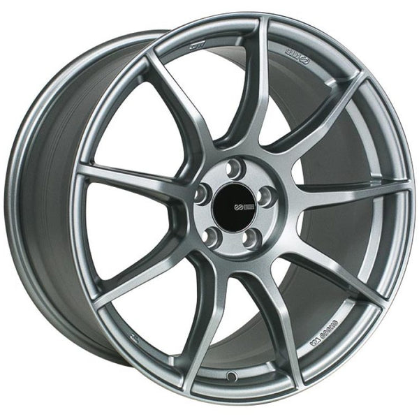 Enkei TS9 18x8 5x108 45mm offset 72.6mm Bore Platinum Grey