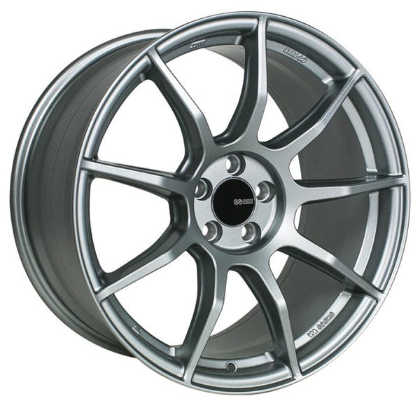 Enkei TS9 18x9.5 5x114.3 30mm Offset 72.6mm Bore Platinum Grey