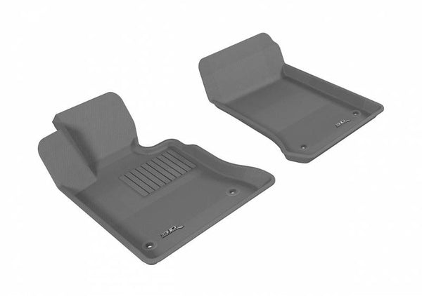 3D MAXpider 20132015 Mercedes-Benz GLK-Class X204 Kagu 1st & 2nd Row Floormats - Black