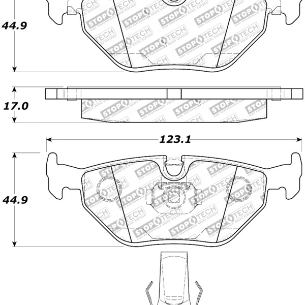 StopTech Street Touring Brake Pads