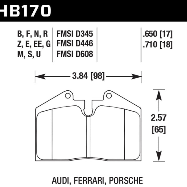 Hawk HPS Street Brake Pads