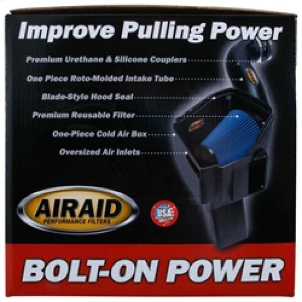 Airaid 01-04 Corvette C5 CAD Intake System w/ Tube (Dry / Blue Media)