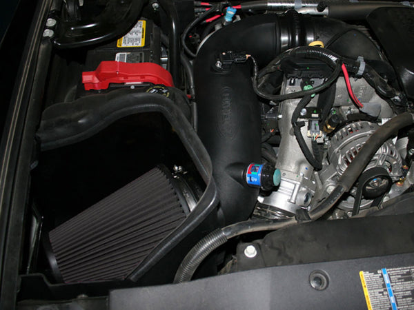 Airaid 07-10 Chevrolet/GMC Duamax LMM 6.6L DSL MXP Intake System w/ Tube (Dry / Black Media)
