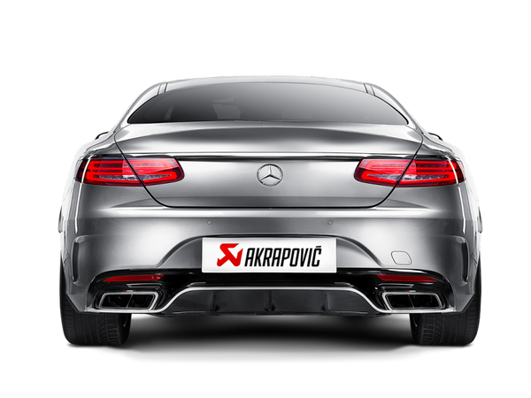 Akrapovic 15-17 Mercedes-AMG S63 Coupe (C217) Evolution Link Pipe Set (Titanium)