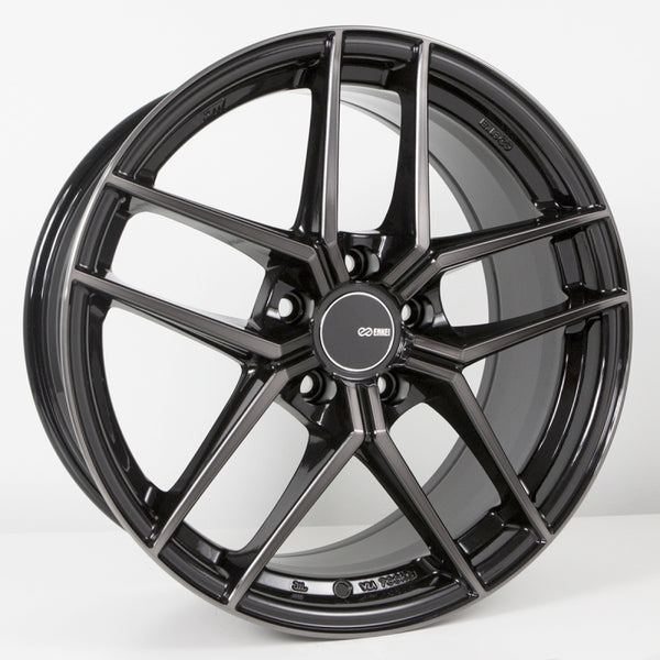 Enkei TY5 18x8 5x114.3 50mm Offset 72.6mm Bore Pearl Black Wheel