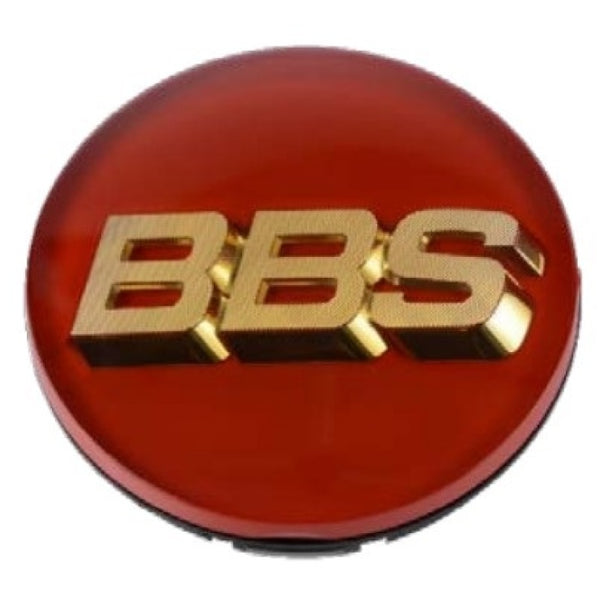 BBS Center Cap 56mm Red/Gold (56.24.012)