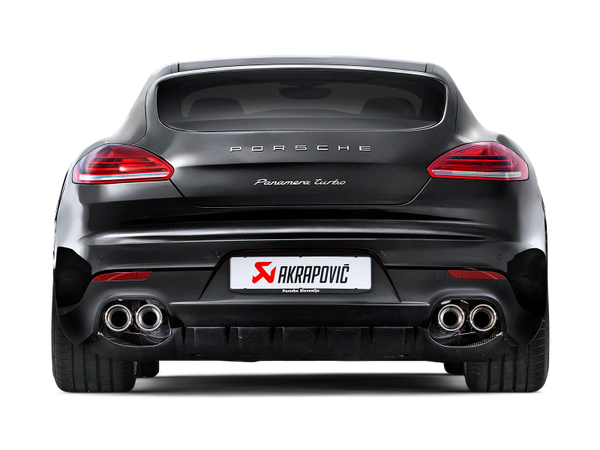 Akrapovic 14-15 Porsche Panamera Turbo (970) Evolution Line Cat Back (Titanium) w/ Titanium Tips