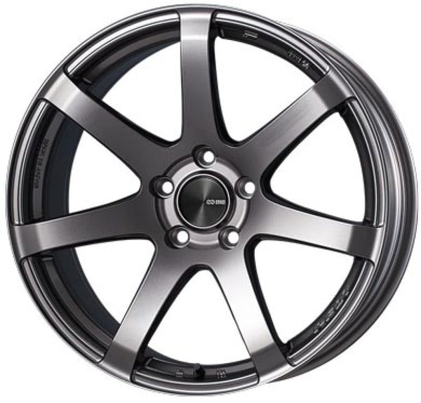 Enkei PF07 18x9.5 5x114.3 15mm Offset Dark Silver Wheel *Special Order/No Cancel*