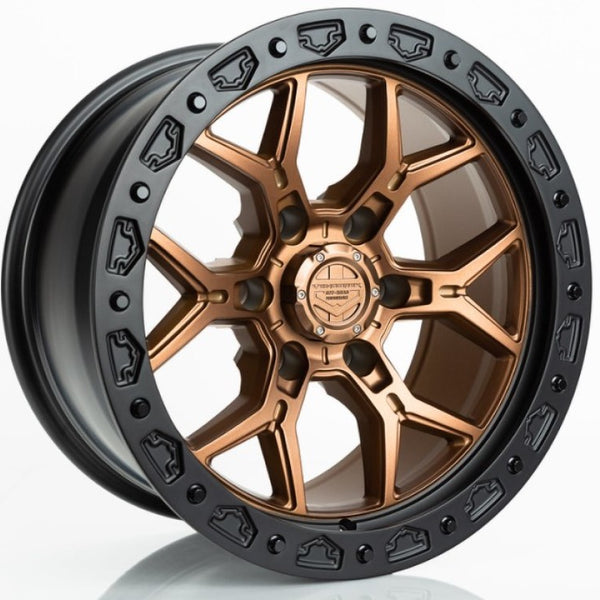 Vorsteiner Venom Rex Ford F-150/Raptor VR601BL Wheel 17x9 6x135 0et 87 Hub Baja Bronze