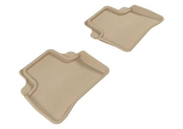 3D MAXpider 2010-2016 Mercedes-Benz E-Class W212 Kagu 2nd Row Floormats - Tan