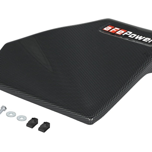 aFe MagnumFORCE Stage-2 Intake System Carbon Fiber Cover 15-17 MINI Cooper S (F55/F56) L4-2.0L (t)