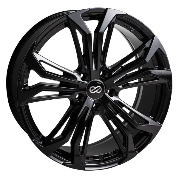 Enkei Vortex 5 Wheel 17x7.5 40mm Offset 5x114.3mm Bore - Black