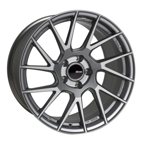 Enkei TM7 18x8.5 5x114.3 38mm Offset 72.6mm Bore Storm Gray Wheel