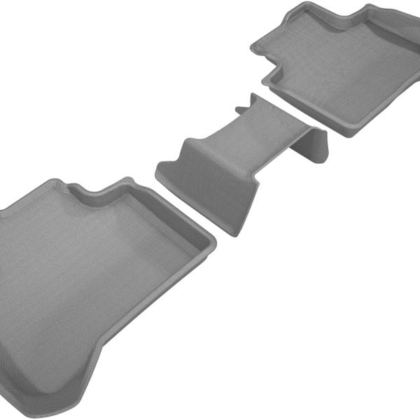 3D MAXpider 2018-2020 BMW X3 (G01)/X4 (G02) Kagu 2nd Row Floormats - Gray