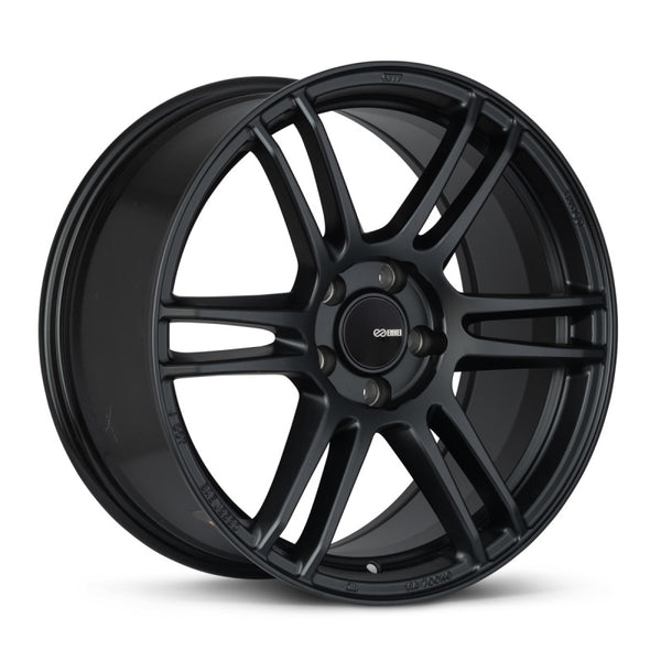 Enkei TSR-6 18x8.5 5x114.3 38mm Offset 72.6mm Bore Matte Black Wheel