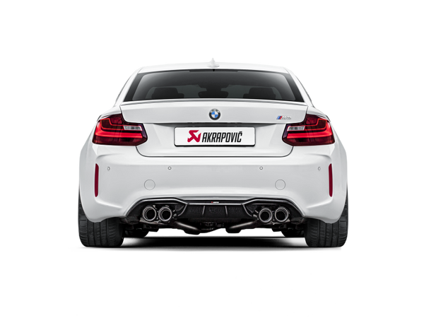 Akrapovic 16-17 BMW M2 F87 (Excl M2 Competition) Evolution Line Cat Back (Titanium) w/Carbon Tips