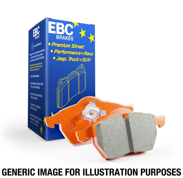 EBC 12-16 BMW M5 (F10) Orangestuff Front Brake Pads