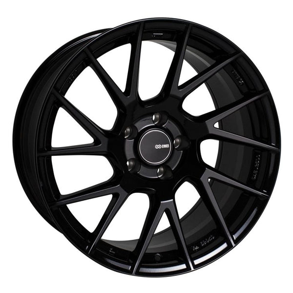 Enkei TM7 18x9.5 5x114.3 15mm Offset 72.6mm Bore Gloss Black Wheel