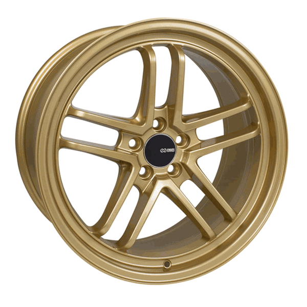 Enkei TSP5 17x9 5x114.3 45mm Offset 72.6mm Bore Gold Wheel