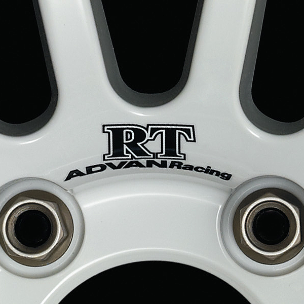 Advan RT Spoke Sticker (Blue) - 2 Pack