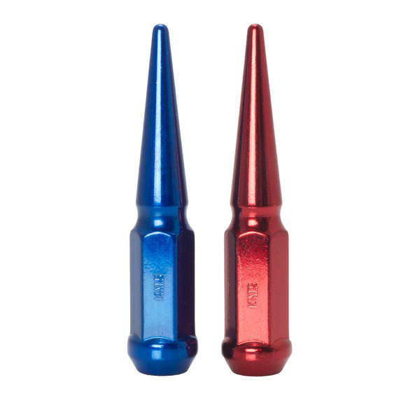 Wheel Mate Spiked Lug Nuts Set of 24 - Blue 14x1.50