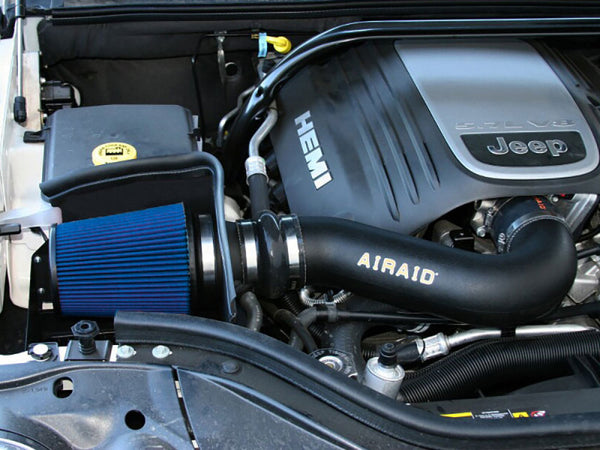 Airaid 06-10 Jeep Commander 5.7L CAD Intake System w/ Tube (Dry / Blue Media)