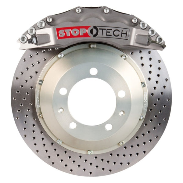 StopTech BMW 525 Front BBK 380x32mm w/Trophy Anodized ST-60 Calipers Drilled Rotors