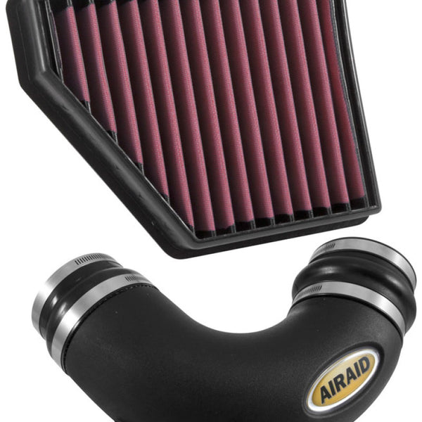 Airaid 2010-2015 Chevy Camaro V6-3.6L F/I Airaid Jr Intake Kit - Oiled / Red Media