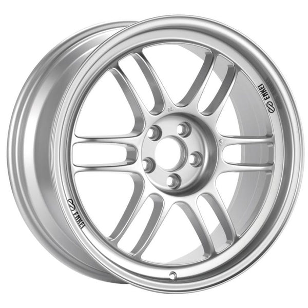 Enkei RPF1 18x7.5 5x112 48mm Offset 73mm Bore Silver Wheel