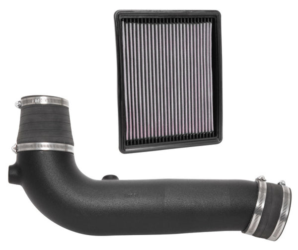 Airaid 17-18 Chevrolet Silverado 1500 4.3L V6 F/I Airaid Jr Intake Kit - Dry / Red Media