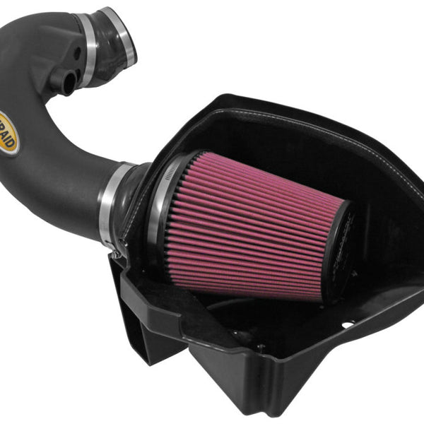 Airaid 12-13 Ford Mustang Boss 302 MXP Intake System w/ Tube (Oiled / Red Media)