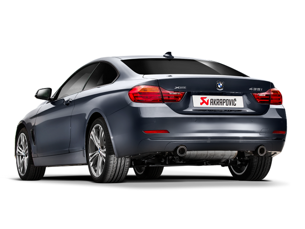 Akrapovic 12-15 BMW 335i (F30 F31) Evolution Line Cat Back (SS) w/ Carbon Tips (Req. Link Pipe)