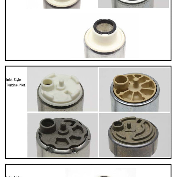 Walbro 350lph High Pressure Fuel Pump *WARNING - GSS 351* (11mm Inlet - 180 Degree From the Outlet)