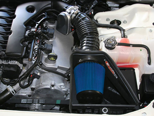 Airaid 05-08 Dodge Magnum / 06-10 Charger 2.7/3.5L CAD Intake System w/o Tube (Dry / Blue Media)