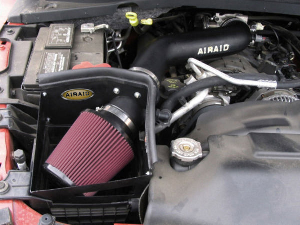 Airaid 04-06 Dodge Durango 4.7L CAD Intake System w/ Tube (Oiled / Red Media)