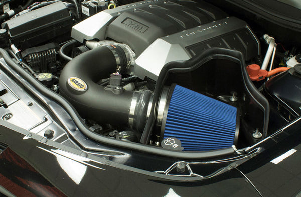 Airaid 2014 Camaro 6.2L V8 MXP Intake System w/ Tube (Dry / Blue Media)