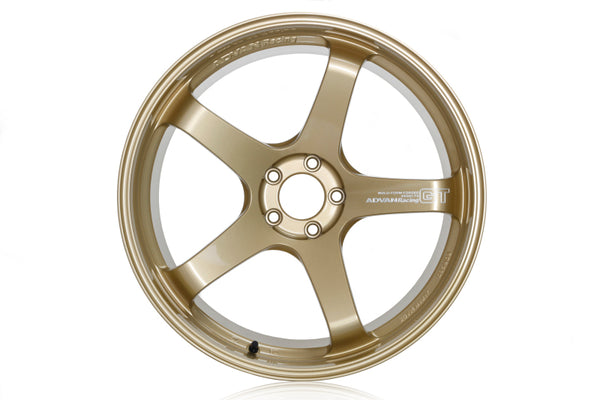 Advan GT Premium Version 21x10.5 +19 5-112 Racing Gold Metallic Wheel