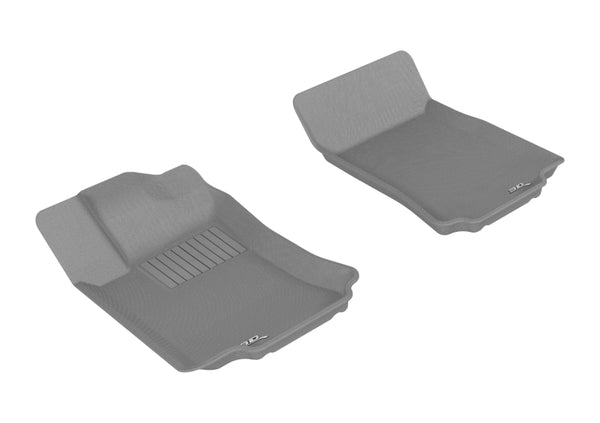 3D MAXpider 2006-2012 Mercedes-Benz R-Class W250 Kagu 1st Row Floormat - Gray