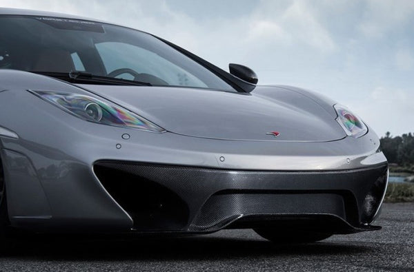 Vorsteiner Mclaren MP4-12C Coupe/Spyder V-MC Aero Front Splitter Carbon Fiber PP 2x2 Glossy