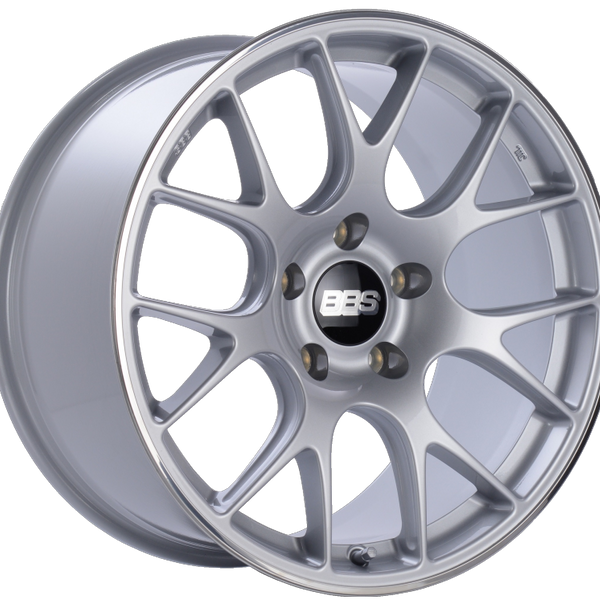 BBS CH-R 19x11 5x130 ET56 CB71.6 Brilliant Silver Polished Rim Protector Wheel