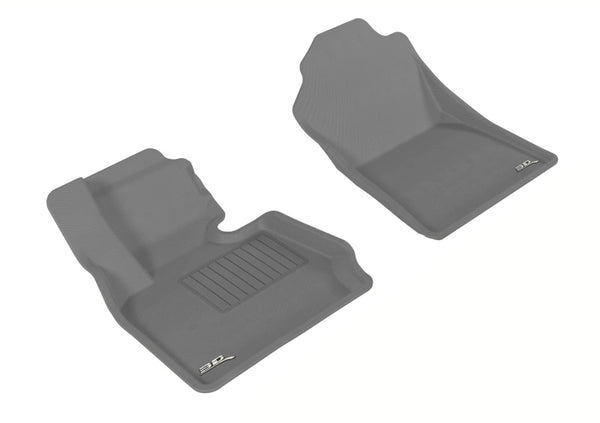 3D MAXpider 2011-2018 BMW X3/X4 F25/F26 Kagu 1st Row Floormat - Gray