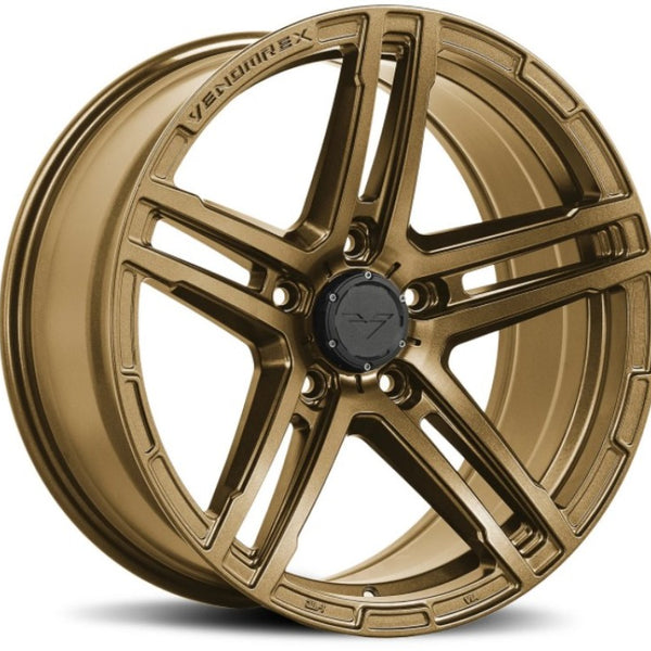 Vorsteiner Venom Rex 501 20x9 5x127 0C / 5 BS / 71.6 CB - Desert Bronze