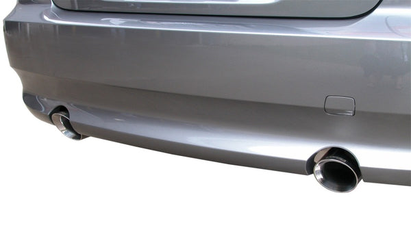 Corsa 07-12 BMW 335i Coupe E92 Polished Sport Axle-Back Exhaust