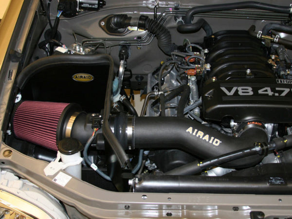 Airaid 05-06 Toyota Tundra / 05-07 Sequoia 4.7L CAD Intake System w/ Tube (Oiled / Red Media)